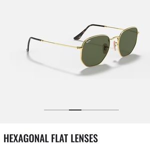 Authentic Ray Ban Hexagonal Sunglasses